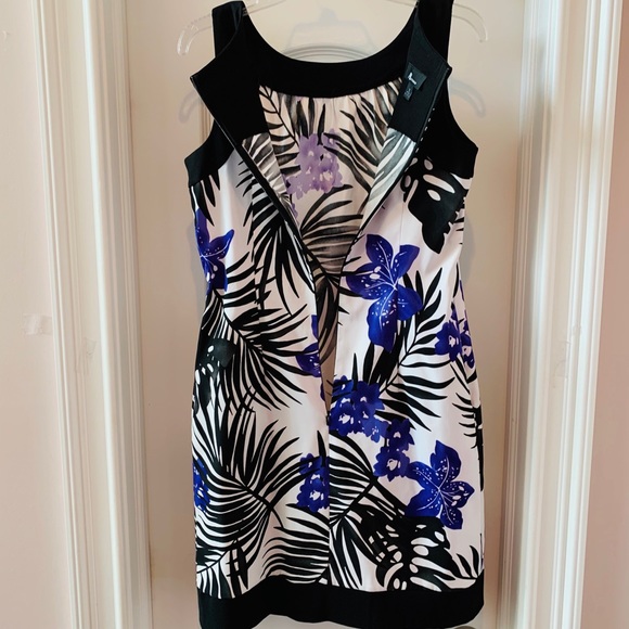 GORGEOUS MULTICOLORED SHEATH DRESS SIZE 10 - Picture 6 of 13